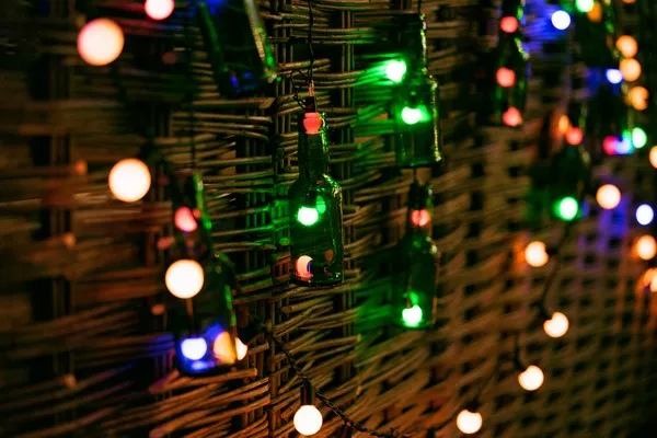 Louer des petites lumières pour un buffet à volonté d'un mariage, Cannes, Audio Media Light