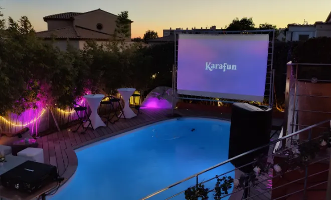 Entreprise de location de matériel vidéo, Cannes, Audio Media Light