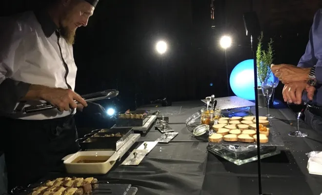 Louer des éclairages buffets pour vos événements, Cannes, Audio Media Light