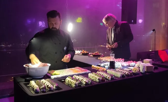 Louer des éclairages buffets pour vos événements, Cannes, Audio Media Light