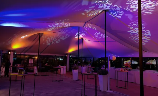 Installation du matériel audiovisuel, Cannes, Audio Media Light